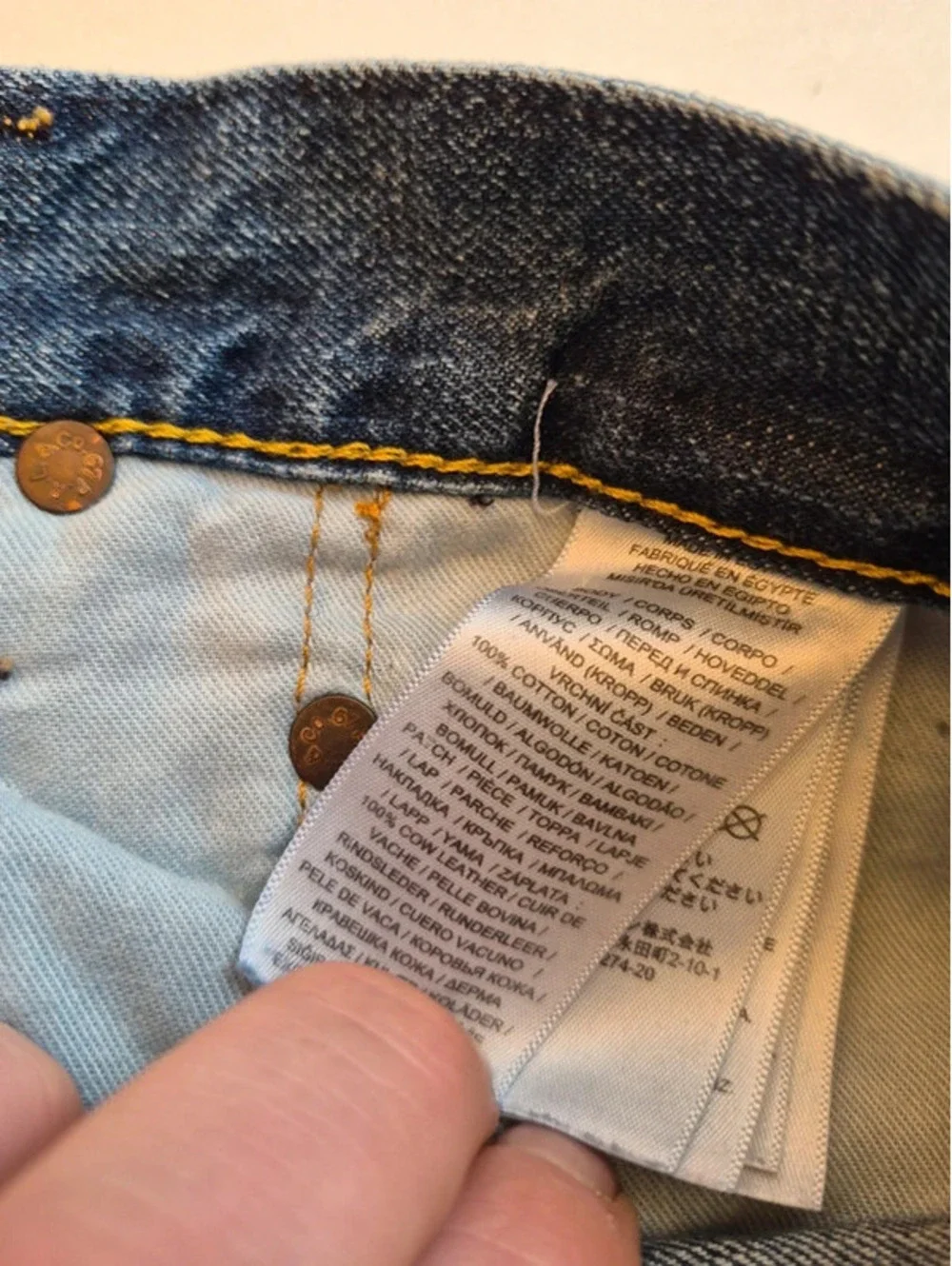 Distressed Ralph Lauren Polo Men's Jeans SWEET